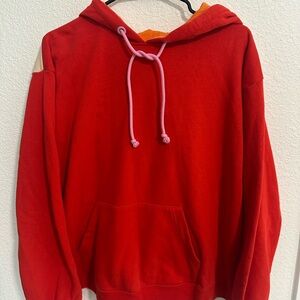 LEGO Collection Target Red Color Block Women’s XL Hoodie Sweatshirt kids